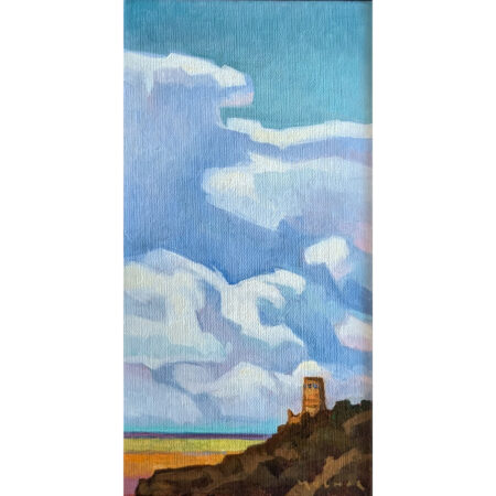 Alternative view of Molnar, Marcia - "A View From Here" Oil on Board (8 x 4)