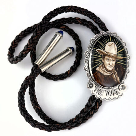 Arthur Lopez & Bernadette Marquez-Lopez - "The Duke" Bolo (Silver, Wood)