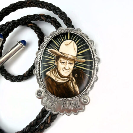 Alternative view of Arthur Lopez & Bernadette Marquez-Lopez - "The Duke" Bolo (Silver, Wood)