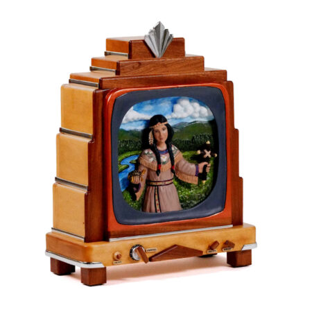 Alternative view of Arthur Lopez - "Kateri-Vue:  Nature and Heritage Special", Saint Kateri, Wood Santos