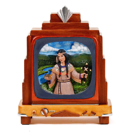 Arthur Lopez - "Kateri-Vue:  Nature and Heritage Special", Saint Kateri, Wood Santos