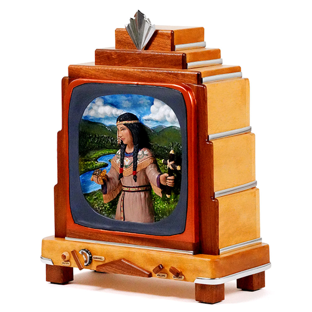 Arthur Lopez - "Kateri-Vue: Nature and Heritage Special", Saint Kateri, Wood Santos - Image 3