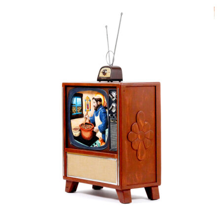 Alternative view of Arthur Lopez - "Pasqual-a-Tron: The Ultimate Cooking Show", San Pasqual, Wood Santos