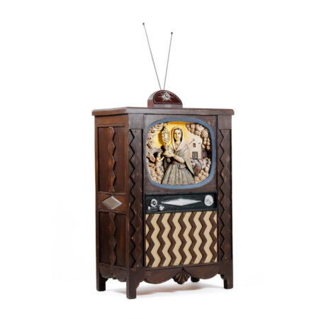 Alternative view of Arthur Lopez - "Clara-Vision: Prime Time Premier", Santa Clara Wood Santos