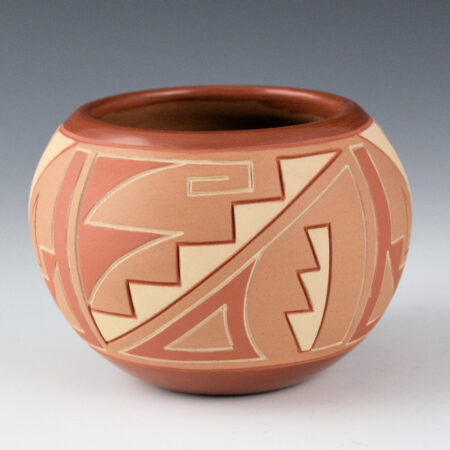 Alternative view of Curran, Alvin - Polychrome Bowl with Clouds and Mountains (1990s)