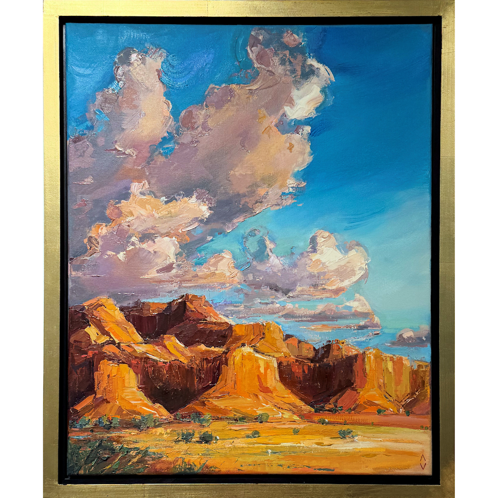 Vargas, Andrea - "Great Adventure" (Oil on Canvas), 20 x 28