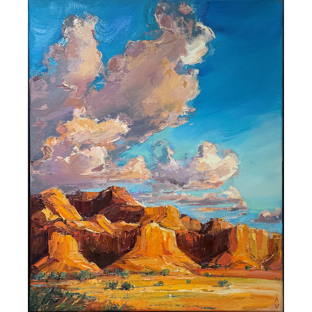 Vargas, Andrea - "Great Adventure" (Oil on Canvas), 20 x 28 - Image 2