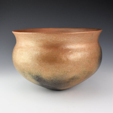 Duran, Anthony - 9" Wide Micaceous Picuris Jar (1990s)