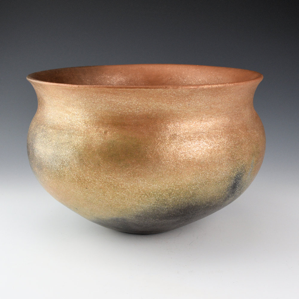 Duran, Anthony - 9" Wide Micaceous Picuris Jar (1990s) - Image 2