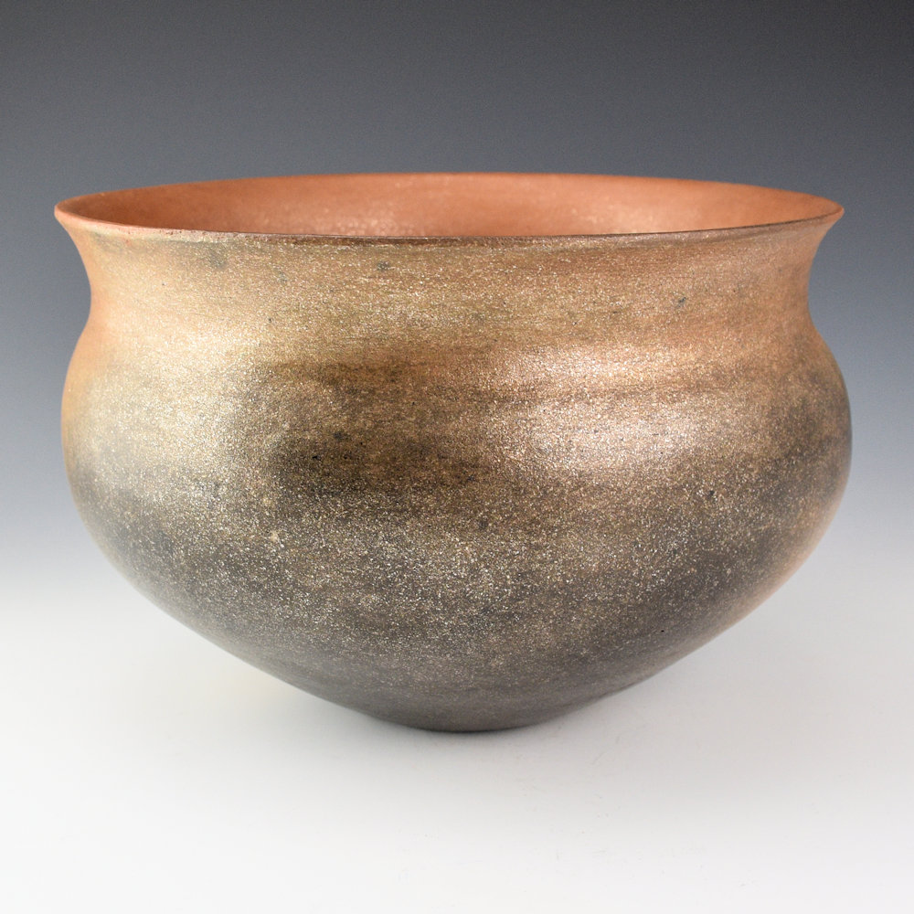 Duran, Anthony - 9" Wide Micaceous Picuris Jar (1990s) - Image 3