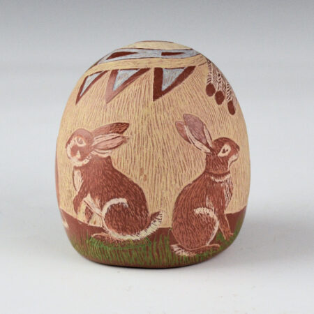 Tafoya, Camilio - "Rabbits" Seedpot (1991)