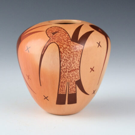 Alternative view of Tahbo, Dianna - Bowl with Four Hummingbirds (1996)