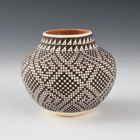 Antonio, Frederica - Small Jar with Cloud Designs