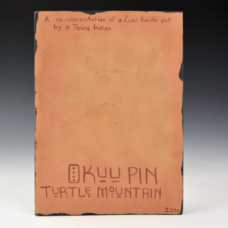 Alternative view of Garcia, Jason - "A Re-interpretation of a Zuni Pueblo Pot by a Tewa Indian" Tile (2009)