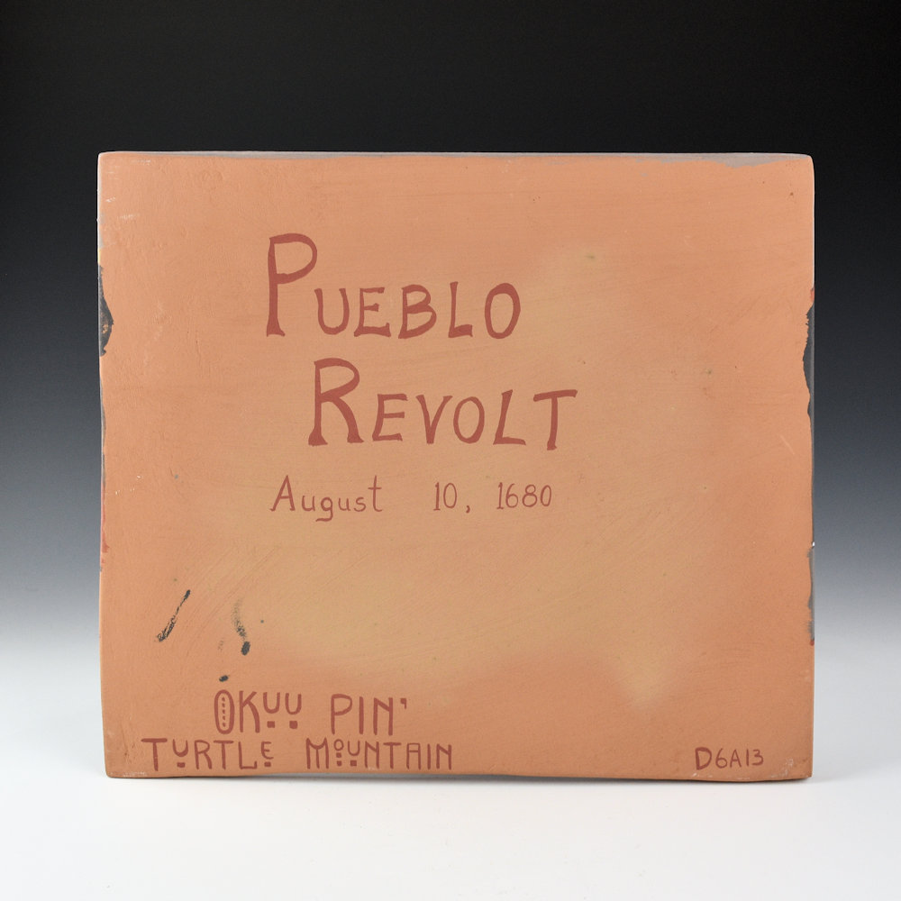 Garcia, Jason - "Pueblo Revolt 1680" Large Tile (2005) - Image 2