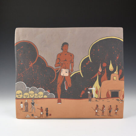 Garcia, Jason - "Pueblo Revolt 1680" Large Tile (2005)
