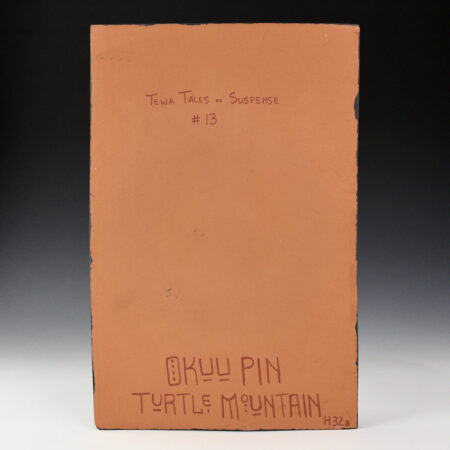 Alternative view of Garcia, Jason - "Tewa Tales of Suspense! #13" Clay Tile (2008)