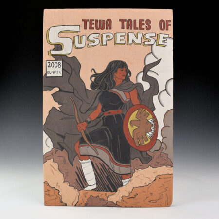 Garcia, Jason - "Tewa Tales of Suspense! #13" Clay Tile (2008)