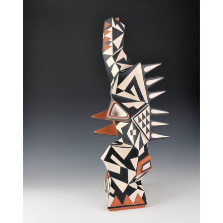 Suina, Jeff - "Tsihn" 18" Tall Architectural Jar