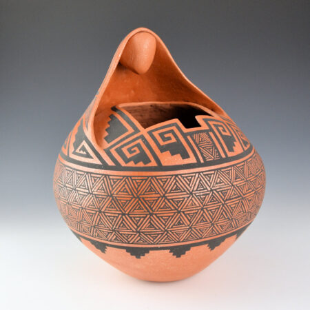 Alternative view of Trancosa, Kevin - Tall "Pueblo Maiden" Jar (1997)