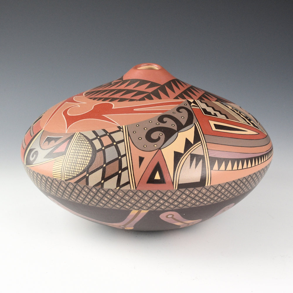Namingha, Les - "Pueblo Design" Jar (2012)