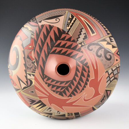 Alternative view of Namingha, Les - "Pueblo Design" Jar (2012)