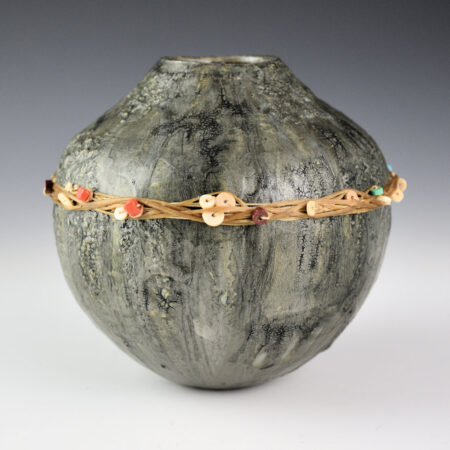 Namingha, Les - "Awatovi III" Multi-Media Small Jar (2011)