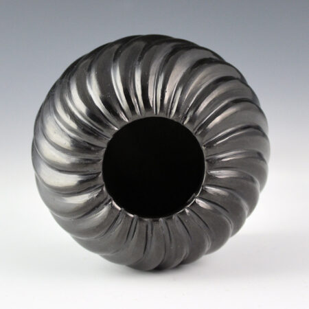 Alternative view of Tafoya-Sanchez, Linda - Small 24 Swirl Rib Melon Bowl