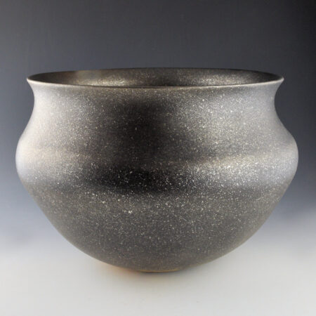 Alternative view of Vigil, Lonnie -  14" Wide Micaceous Black Jar