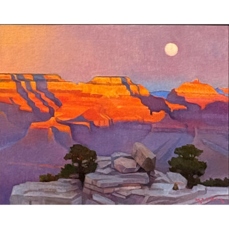 Alternative view of Molnar, Marcia - "Remember September" Oil on Board (11 x 14)