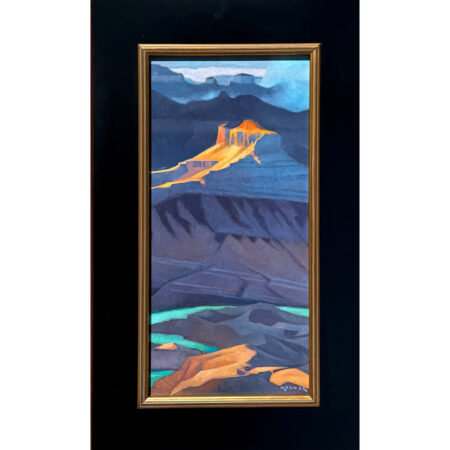 Molnar, Marcia - "Layers in Time" Oil on Board (10 x 20)
