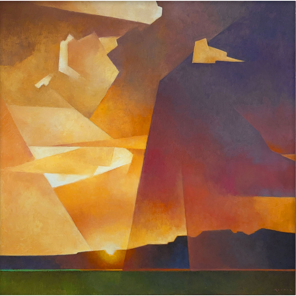 Molnar, Marcia - "Rock On" Oil on Linen (36 x 36) - Image 2