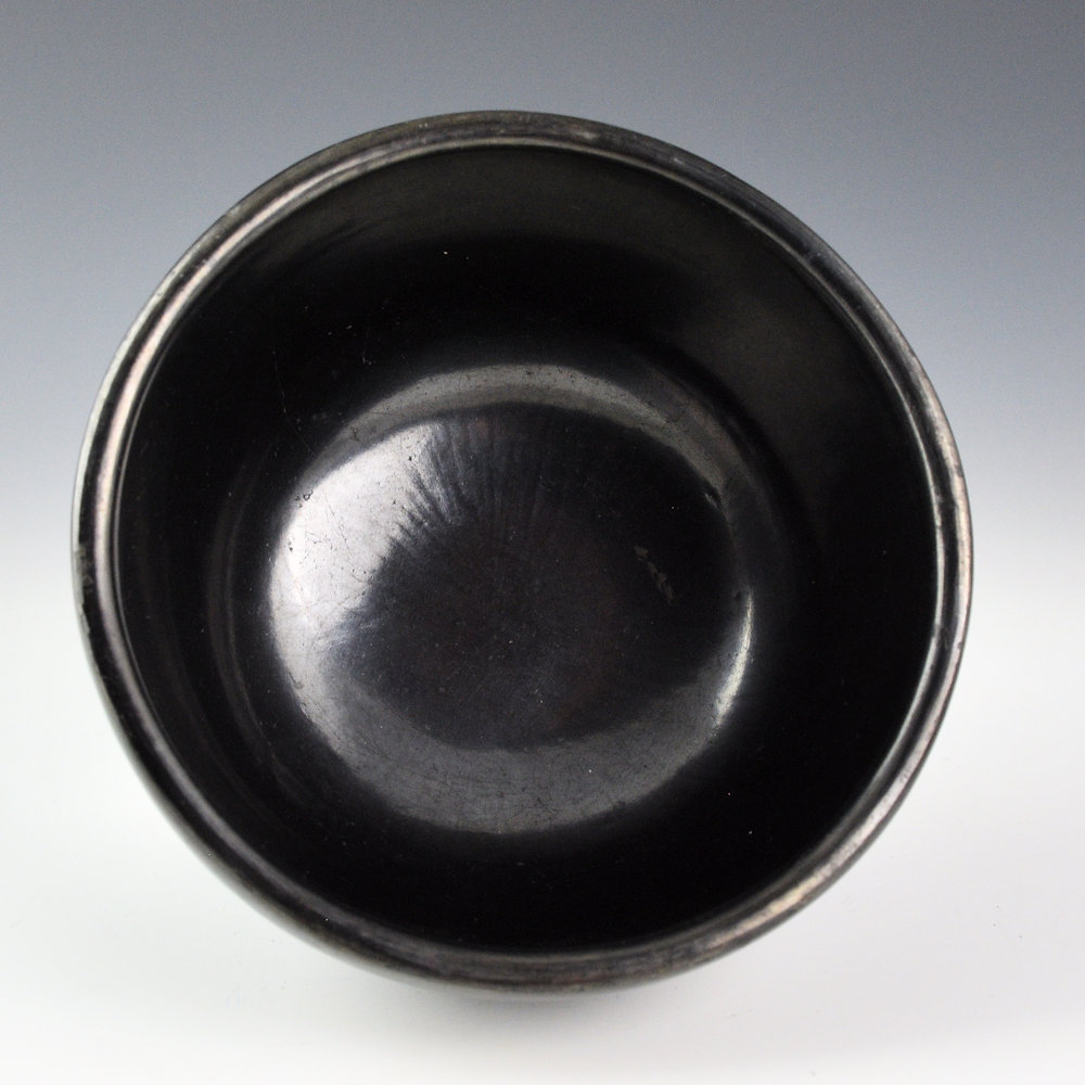 Martinez, Maria - Plainware Bowl "Marie + Julian" (1930s) - Image 2