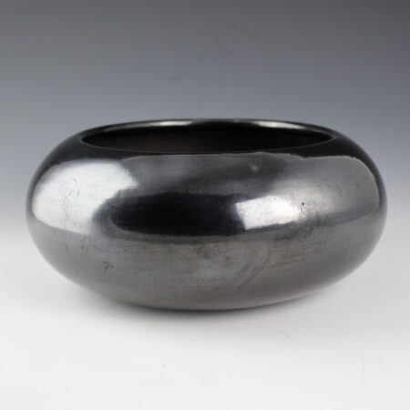 Martinez, Maria - 8.5" Wide Plainware Bowl "Maria Poveka", 1960