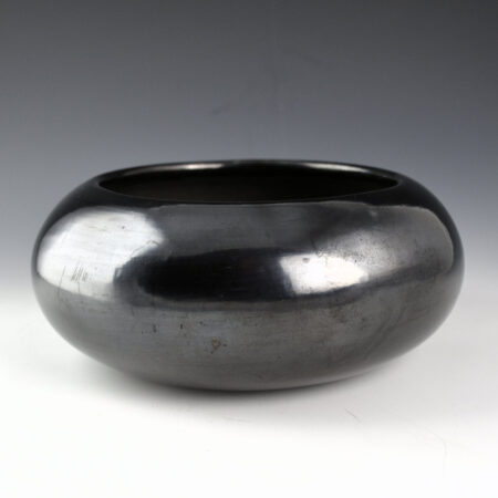 Alternative view of Martinez, Maria - 8.5" Wide Plainware Bowl "Maria Poveka", 1960