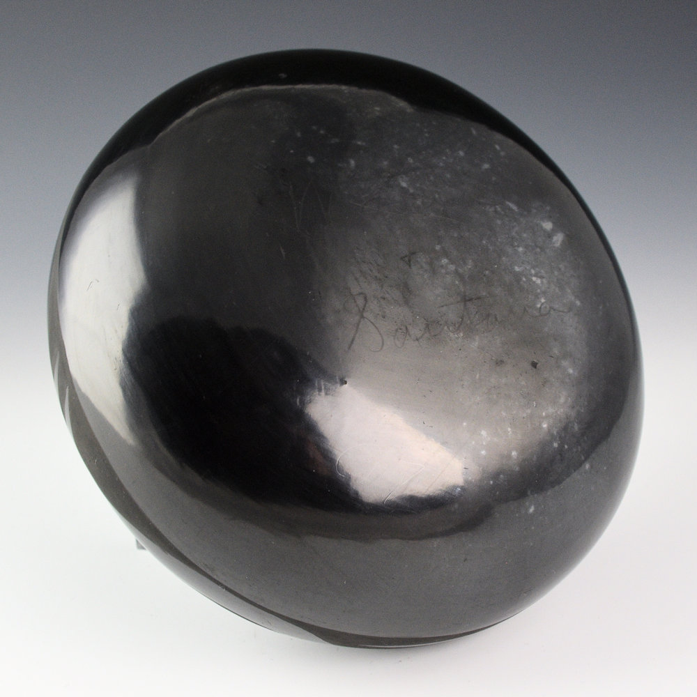 Martinez, Maria - Wide Bowl with Avanyu (Maria + Santana, 1954-6) - Image 4