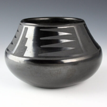 Martinez, Maria  - Jar with Bird Wing and Mesa Designs "Marie + Santana", 1940s