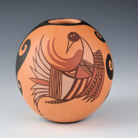Tahbo, Mark  - Bowl Polychrome Bowl with Birds (2008-10)