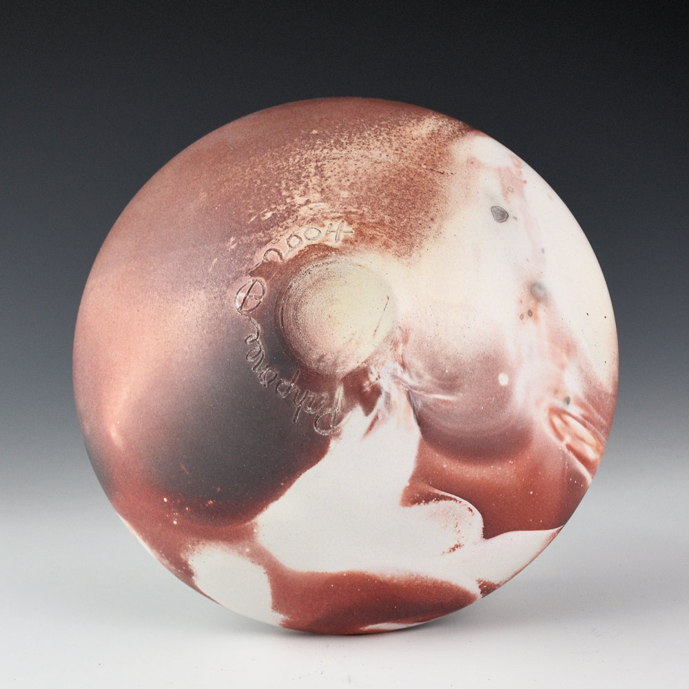 Pahponee - Wide Shoulder Jar with Red Fire Clouds (2004) - Image 5