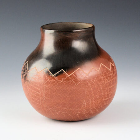 Alternative view of Folwell, Polly Rose - Jar with Mountain and Star Designs