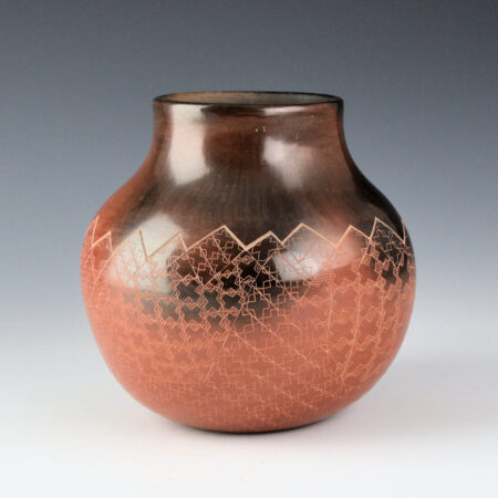 Folwell, Polly Rose - Jar with Mountain and Star Designs
