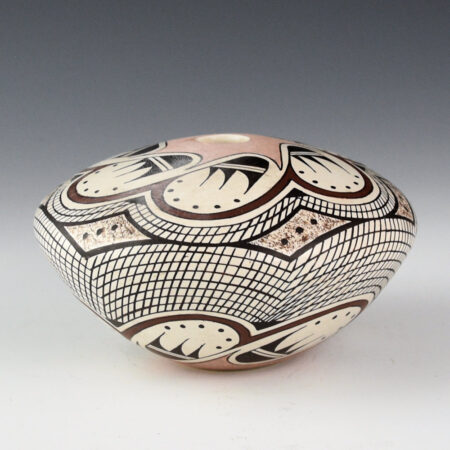 Naha, Rainy - Seed Bowl with Bear Paw Design (1990s)