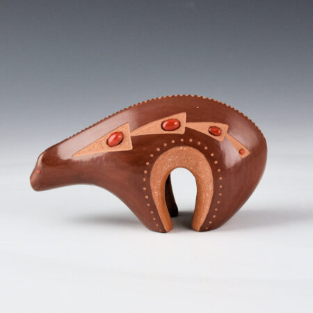 Alternative view of Sanchez, Russell  -Red Bear with 10 Inset Coral