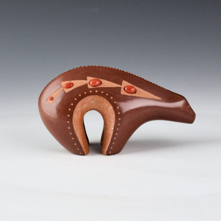 Sanchez, Russell  -Red Bear with 10 Inset Coral
