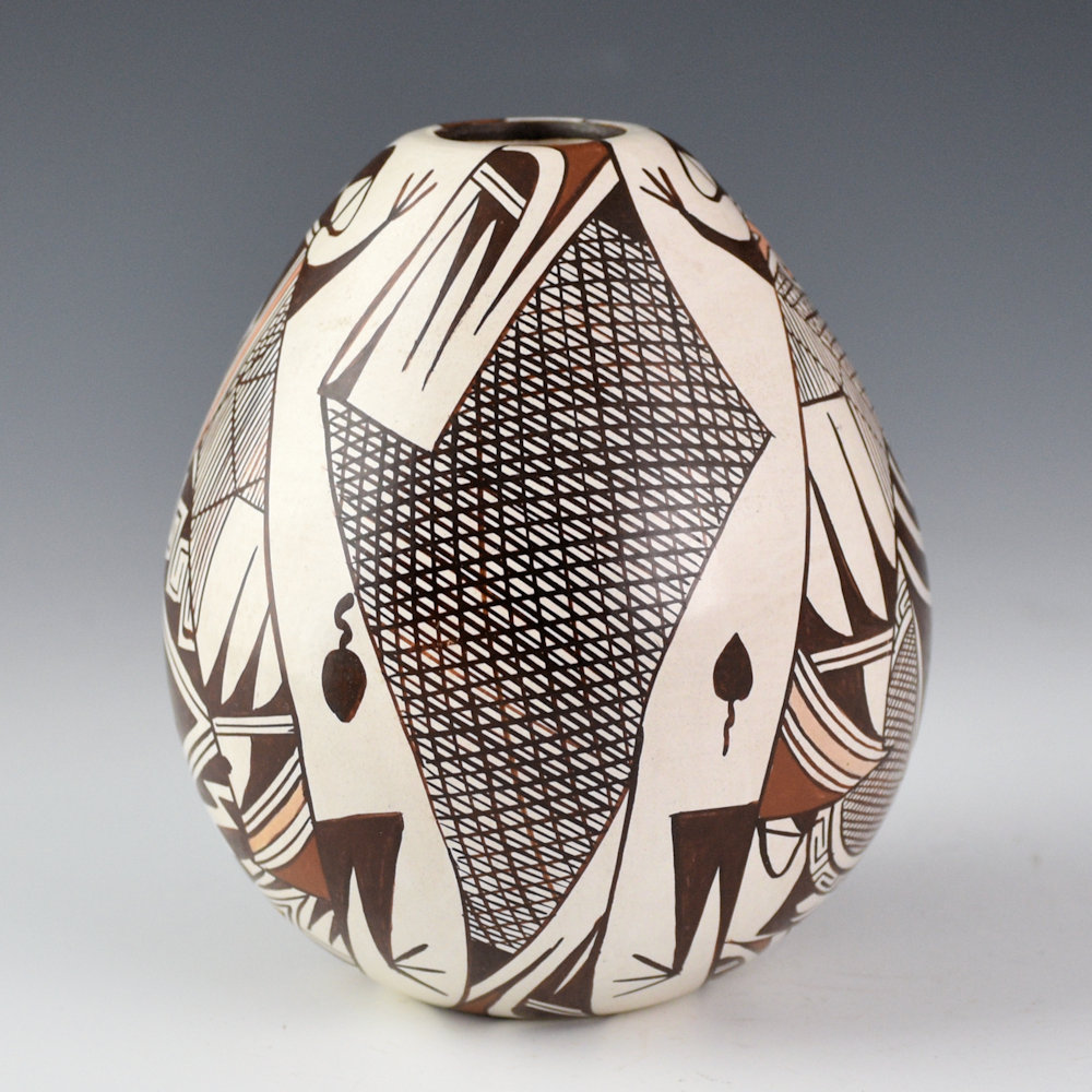 Naha, Sylvia - Jar with Pottery Shards, Frogs, and Tadpoles (1980s) - Image 2