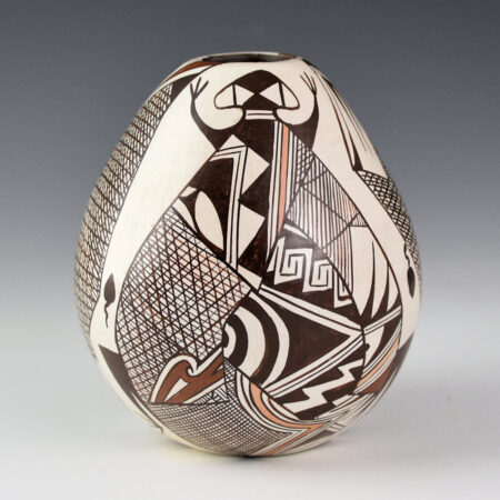 Naha, Sylvia - Jar with Pottery Shards, Frogs, and Tadpoles (1980s)