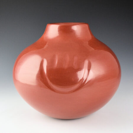 Garcia, Tina - Red Jar with Three Bear Paws (1990s)