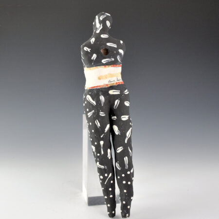 Alternative view of Fields, Anita - "Being Human - Our Past is our Voice" Clay Figure