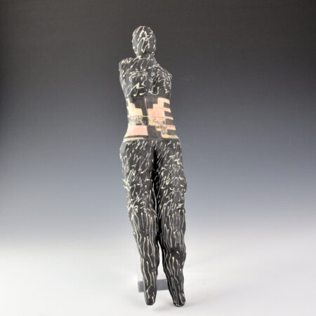 Fields, Anita - "Being Human - "Seeking" Clay Figure