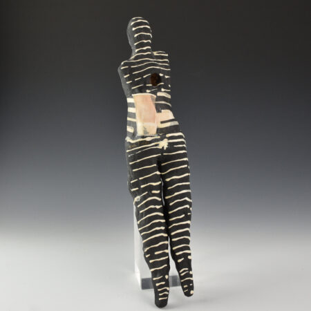 Alternative view of Fields, Anita - "Being Human - "Seeking" Clay Figure